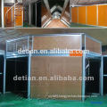 20'x40' two-story booth, double deck booth with two levels floor, provide double deck booth material